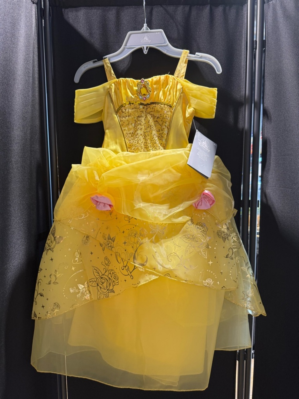 Disney Princess Belle Costume Dress 5/6 NWT
